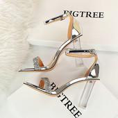 Naiste stiilsed sandaalid 9,5 cm kontsaga