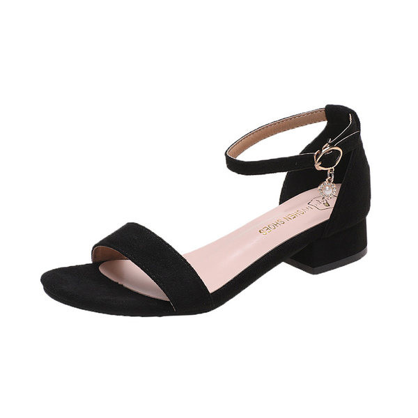 Női alkalmi szandál lapos talpon