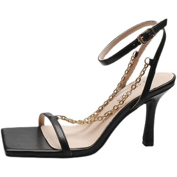 Moodsad ökonahast metallist ketiga sandaalid