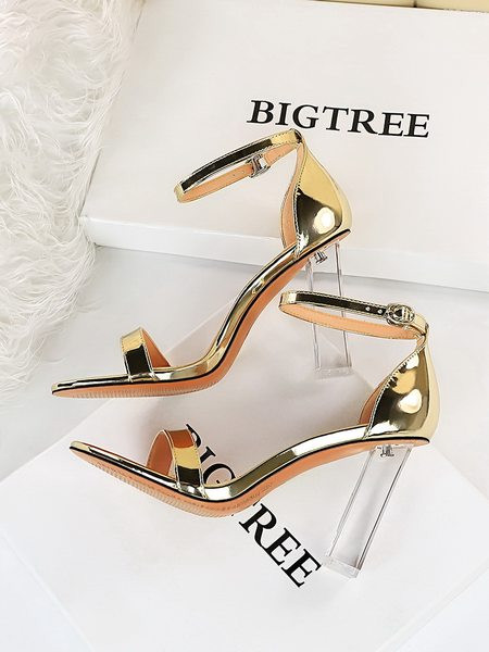 Uus mudel sandaalid kontsaga 9,5 cm