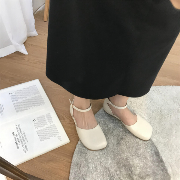 Uus mudel pandlaga naiste nahast sandaalid