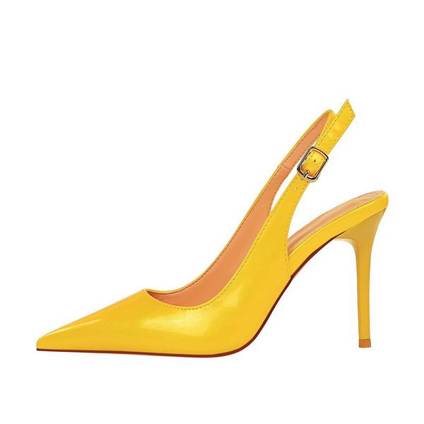 Öko-nahast terava mudeliga naiste sandaalid - palju värve