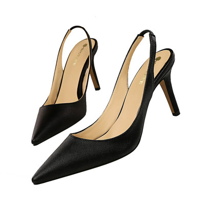 Νέο μοντέλο μυτερά γυναικεία σανδάλια από έκο δέρμα σε πολλά χρώματα