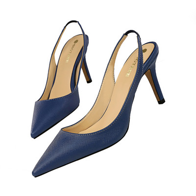 Νέο μοντέλο μυτερά γυναικεία σανδάλια από έκο δέρμα σε πολλά χρώματα