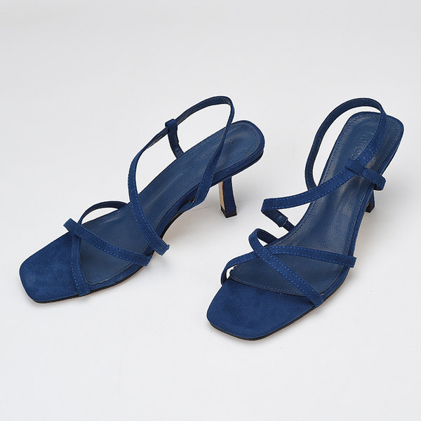 Naiste vabaaja sandaalid ristrihmadega ökoseemisnahast