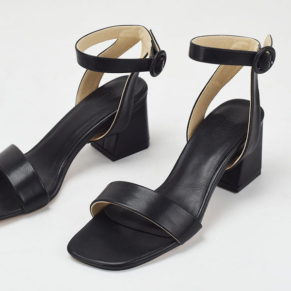 Uus mudel ökonahast naiste sandaalid - kandilise kontsaga