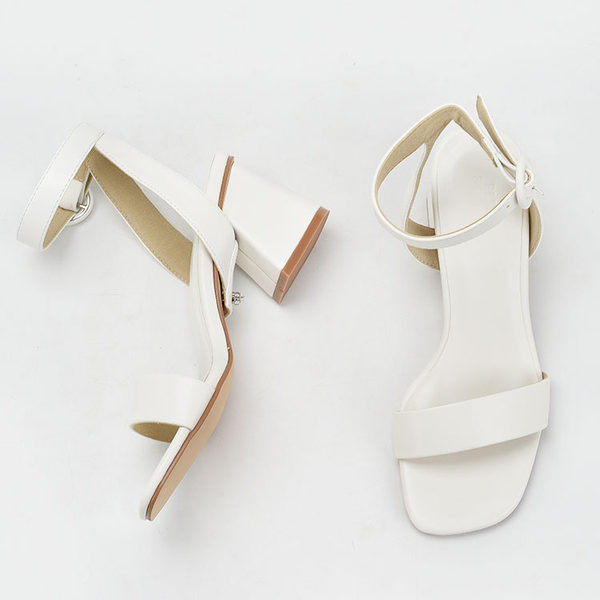 Uus mudel ökonahast naiste sandaalid - kandilise kontsaga