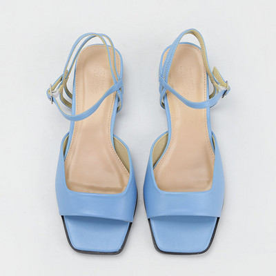 Uus mudel kandilise kontsaga naiste nahast sandaalid