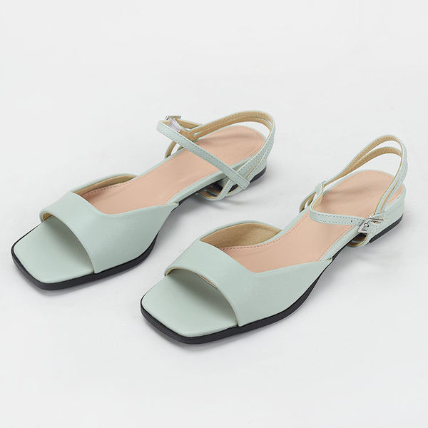 Uus mudel kandilise kontsaga naiste nahast sandaalid