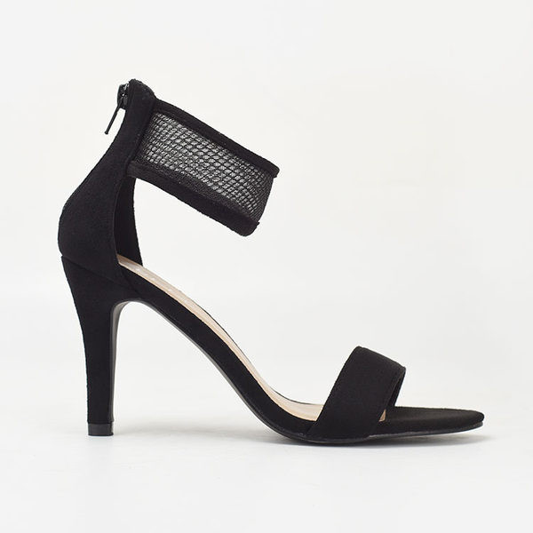 Naiste kunstnahast kontsaga sandaalid