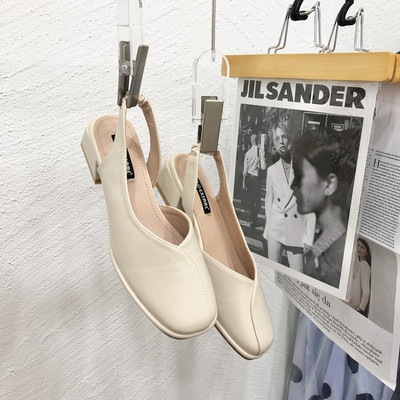 Naiste ümarad kunstnahast sandaalid