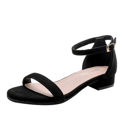 Naiste öko seemisnahast pandlaga sandaalid