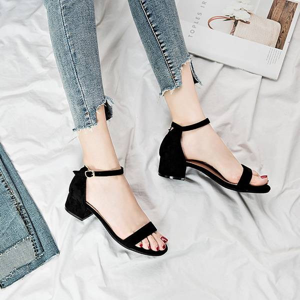 Naiste öko seemisnahast pandlaga sandaalid