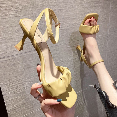 Naiste sandaalid kontsaga 6,5 cm