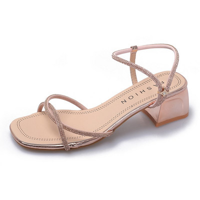 Νέο μοντέλο γυναικεία σανδάλια με πέτρες σε τρία χρώματα