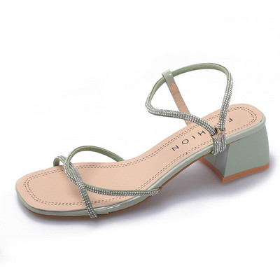 Νέο μοντέλο γυναικεία σανδάλια με πέτρες σε τρία χρώματα