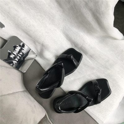 naiste vabaaja õhukeste rihmadega suvised sandaalid