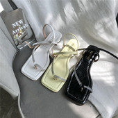 Uus mudel naiste kivide ja ristrihmadega sandaalid