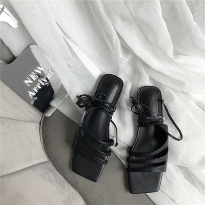 Uus mudel naiste paeltega nahast sandaalid - kolme värvi