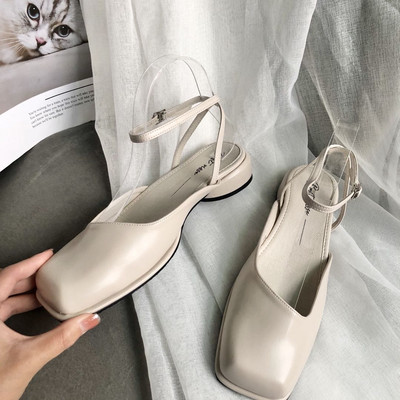 Naiste vabaaja sandaalid suletud varvastega ökonahast