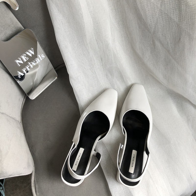 Naiste nahast sandaalid 5 cm paksuse kontsaga