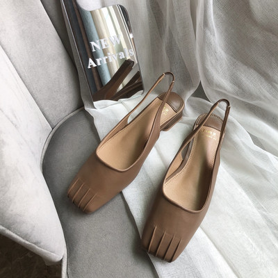 Uus mudel kunstnahast sandaalid