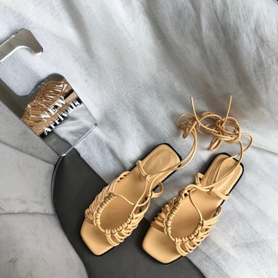 Alkalmi női szandál lapos talppal - többféle színben