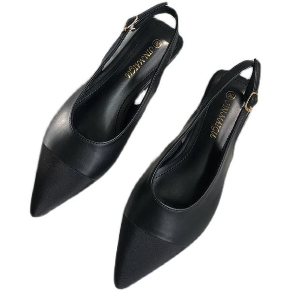 Terava mudeliga naiste nahast sandaalid rihmaga