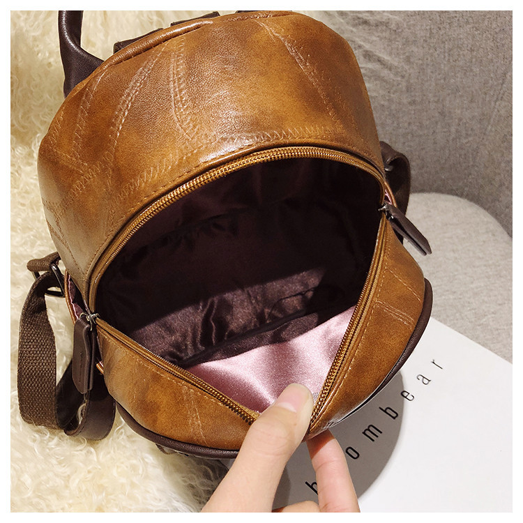 Stiilne naiste seljakott öko ja metallelementidest