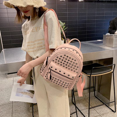 Stiilne kahe mudeli metallist aasadega naistekott