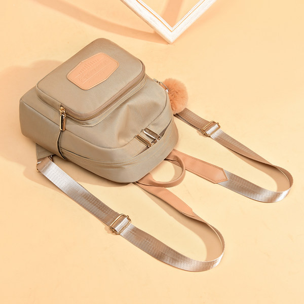 Naiste seljakott beeži esitaskuga