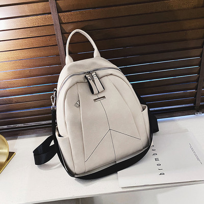 Mitmes värvitoonis lukuga naiste seljakott