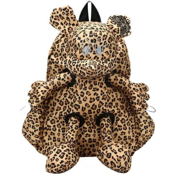 Uut mudelit loomamustriga naiste seljakott