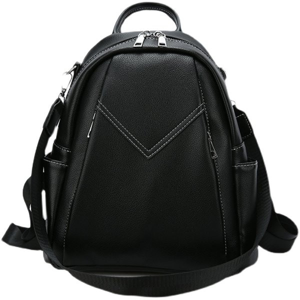 Moodne ökonahast küljetaskutega naiste seljakott