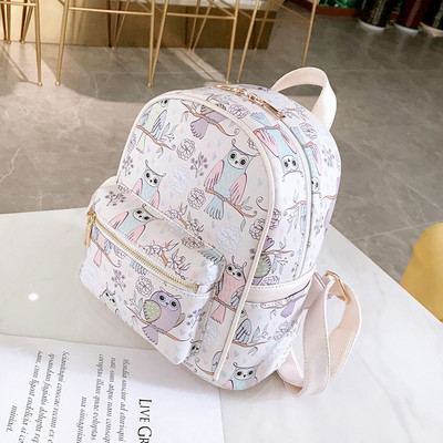 Új modell női hátizsák színes applikációval