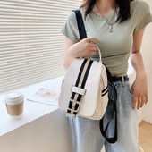 Kaasaegne nahast mini naiste seljakott