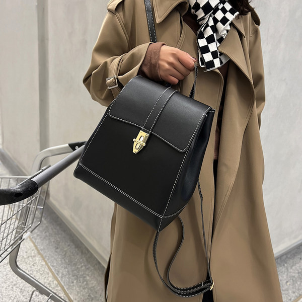 Stiilne naiste elegantne kunstnahast seljakott