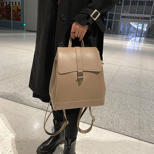 Stiilne naiste elegantne kunstnahast seljakott