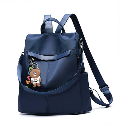 Stílusos női hátizsák két modellben, cipzárral