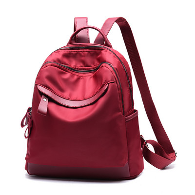 Γυναικείο casual σακίδιο πλάτης με μπροστινή υφασμάτινη τσέπη