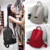 Moodne lühikese sangaga naiste seljakott