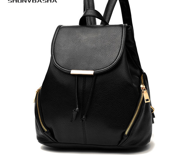 Naiste seljakott ökonahast metallist kinnituse ja lipsudega