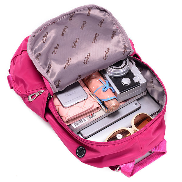 Igapäevane naiste tekstiilist seljakott – sobib sportimiseks