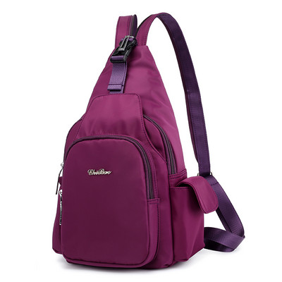 Igapäevane naiste seljakott tekstiilist taskutega