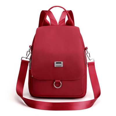 Γυναικείο υφασμάτινο σακίδιο πλάτης με δύο χερούλια