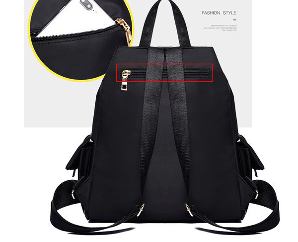 Mitme lahtriga tekstiilist seljakott