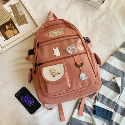 Lillemotiividega naiste seljakott – mitut värvi