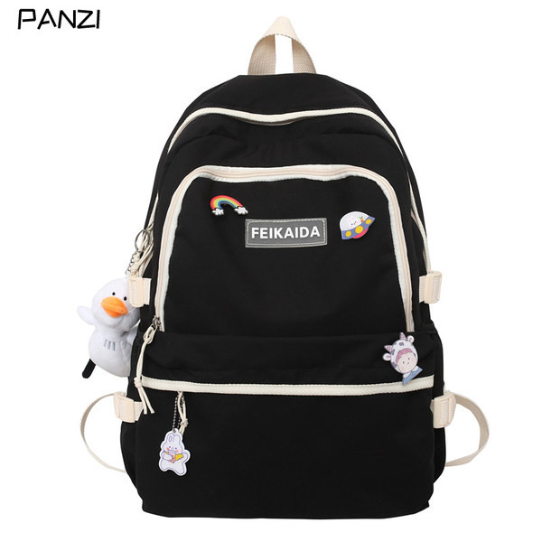 Naiste lõuendist seljakott mitme lahtriga – sobib reisimiseks