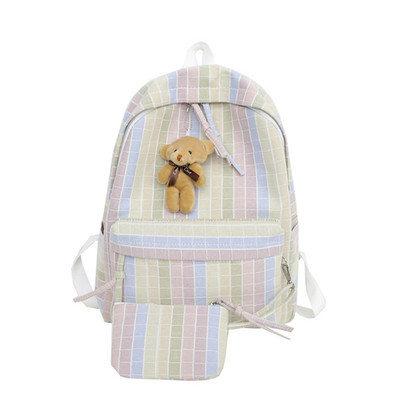 Naiste tekstiilist seljakott 3D elemendiga