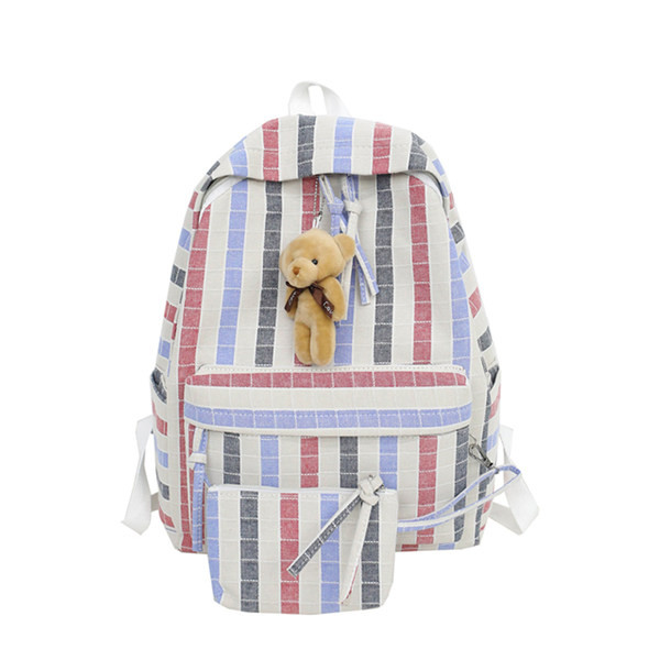 Naiste tekstiilist seljakott 3D elemendiga